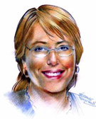 Portrait de Michelle Bachelet